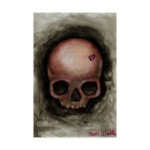 Abril Andrade 'Love In My Head' Canvas Art, 12x19, Trademark Fine Art, Mfr#: ALI37704-C1219GG